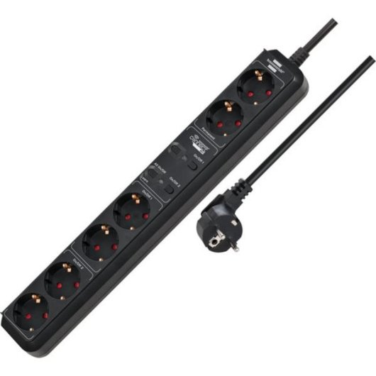 Regleta Brennenstuhl Connect Eco-Line 6 Tomas Wi-Fi con Control Inteligente