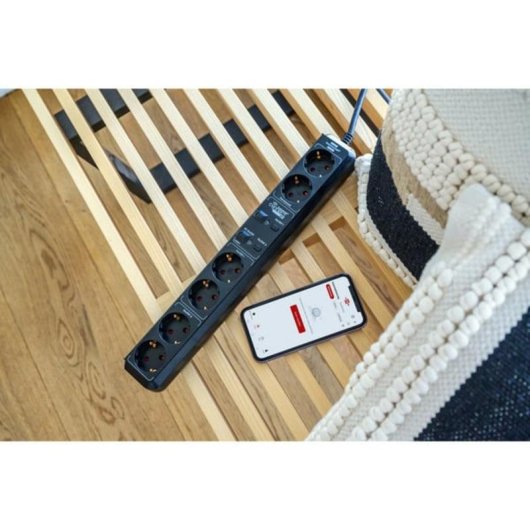 Regleta Brennenstuhl Connect Eco-Line 6 Tomas Wi-Fi con Control Inteligente
