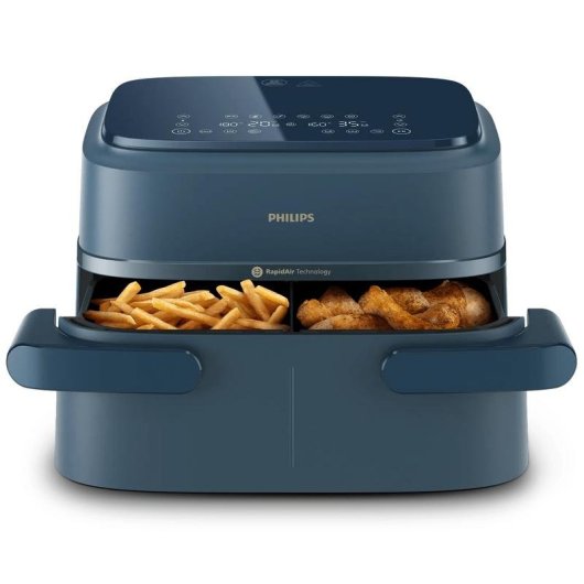 Airfryer Philips Serie 1000 NA156/60 7,1L 2450W Digitaal