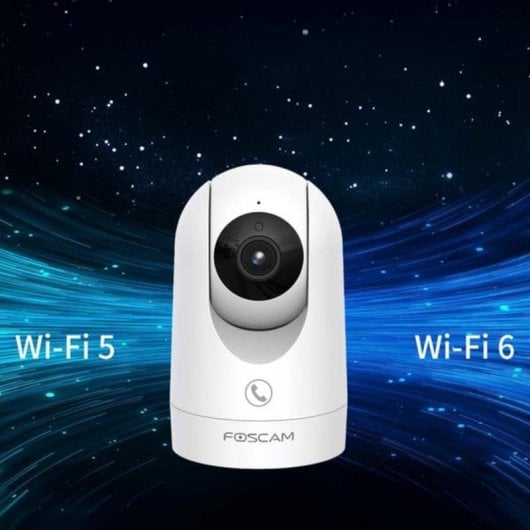 Câmera de vigilância Foscam R8M 4K Visão Noturna Interna Áudio Bidirecional IA
