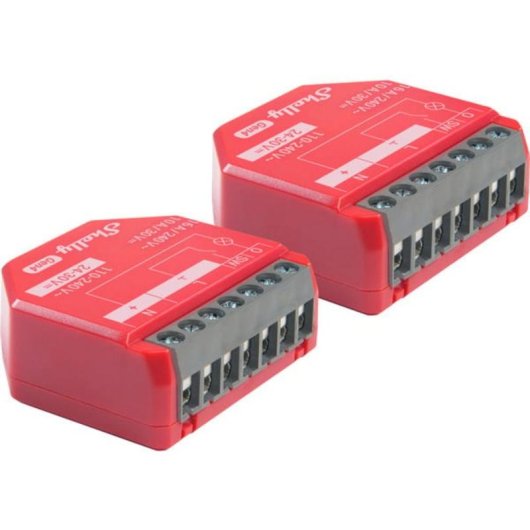 Relé Wi-Fi Shelly 1PM Gen4 Zigbee Matter Control iluminación Monitorización energía Empotrable