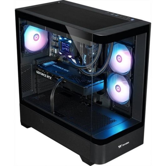 PC de bureau Thermaltake PC-000097-DE AMD Ryzen 7 7800X3D 32GB 1TB SSD RTX 5070 Windows 11 Pro RGB