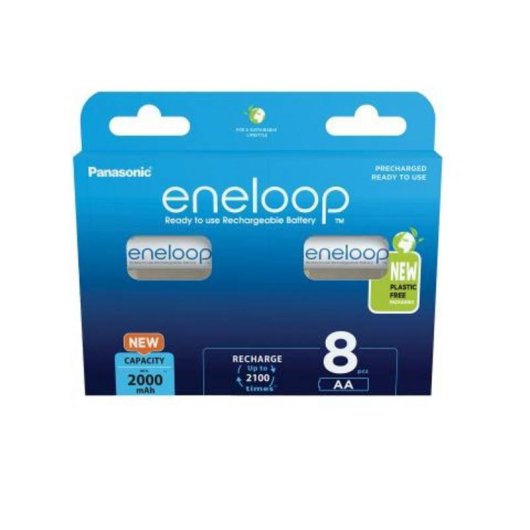 Panasonic eneloop AA Akku 1,2 V 2000 mAh 8 Stück