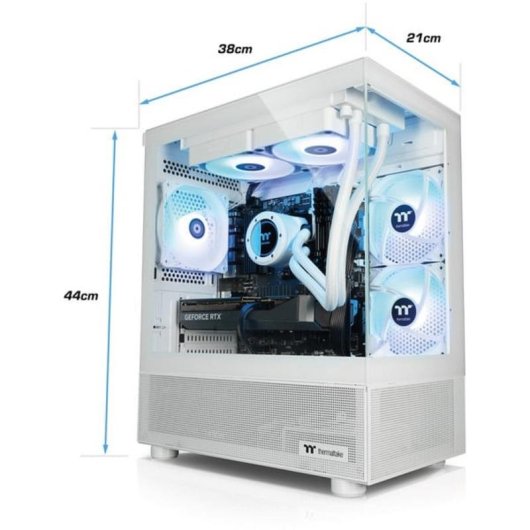 PC de bureau Thermaltake FTW V170A AMD Ryzen 7 8700F 32GB 1TB SSD RTX 5060 Ti Windows 11