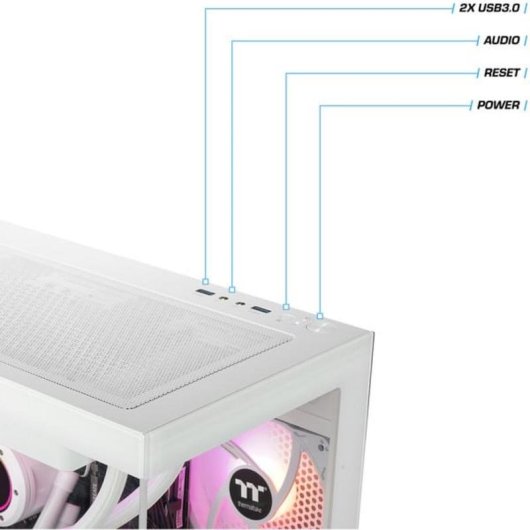 PC de bureau Thermaltake FTW V170A AMD Ryzen 7 8700F 32GB 1TB SSD RTX 5060 Ti Windows 11