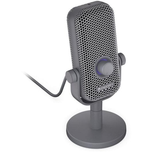 Micrófono Endorfy Solum Voice S USB-C cardioide con soporte antivibratorio