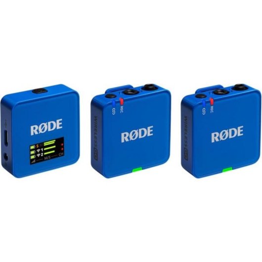 Mikrofon Rode Wireless GO Gen 3 USB omnidirektional kobaltblau