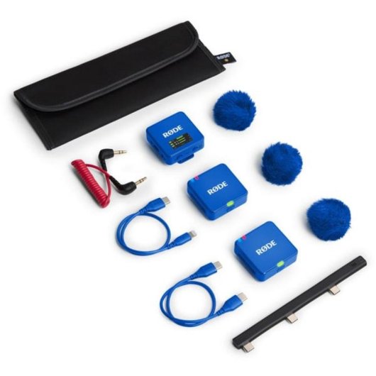 Mikrofon Rode Wireless GO Gen 3 USB omnidirektional kobaltblau