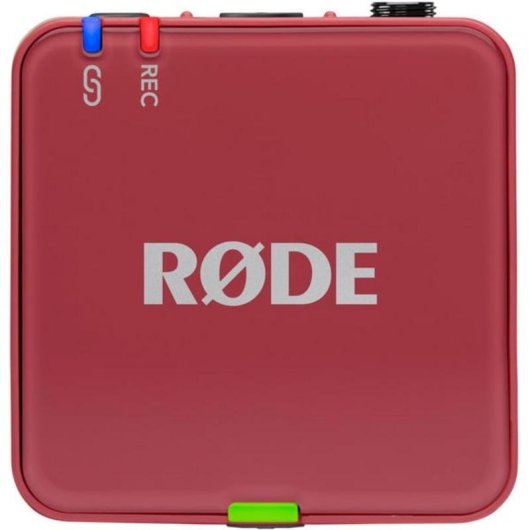 Micrófono Rode Wireless GO Gen 3 USB-C omnidireccional con clip rosa