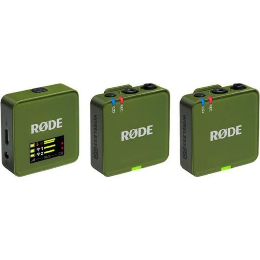 Micrófono Rode Wireless GO Gen 3 USB omnidireccional con clip y batería integrada