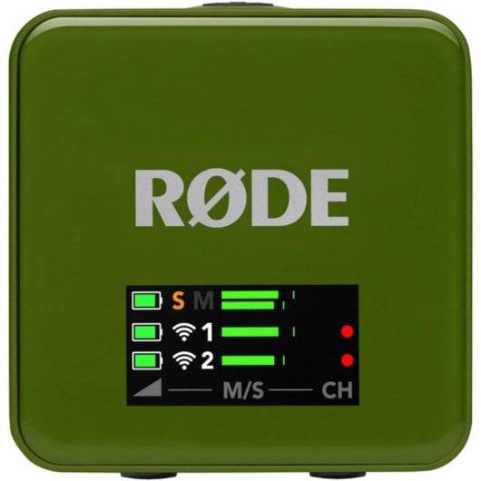 Micrófono Rode Wireless GO Gen 3 USB omnidireccional con clip y batería integrada