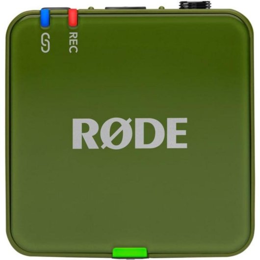 Micrófono Rode Wireless GO Gen 3 USB omnidireccional con clip y batería integrada