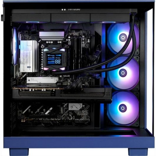 PC de bureau Thermaltake PC-000117-DE AMD Ryzen 7 7800X3D 32GB 1TB SSD RX 9070 XT Windows 11 Pro