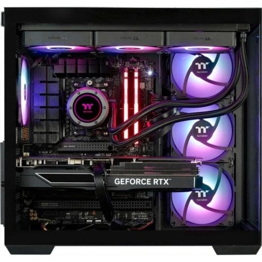 PC de bureau Thermaltake PC-000087-DE AMD Ryzen 7 7800X3D 32GB 2TB SSD RTX 5070 Ti Windows 11 RGB