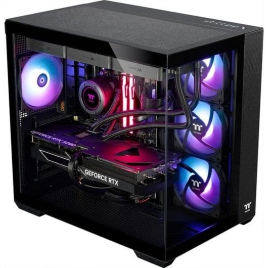 PC de bureau Thermaltake PC-000087-DE AMD Ryzen 7 7800X3D 32GB 2TB SSD RTX 5070 Ti Windows 11 RGB