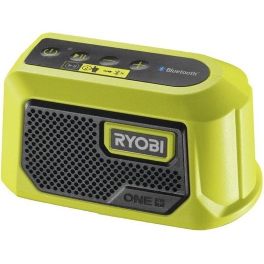 Altavoces Ryobi Portátil Bluetooth 4.2 Verde/Negro 5W Compacto