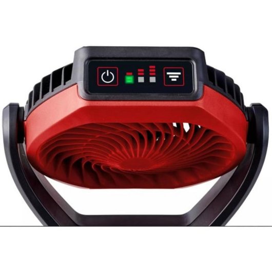 Mini Ventilador Inalámbrico Einhell GC-CF 18/110 Li-Solo Motor sin Escobillas 3 Velocidades Clip Giratorio