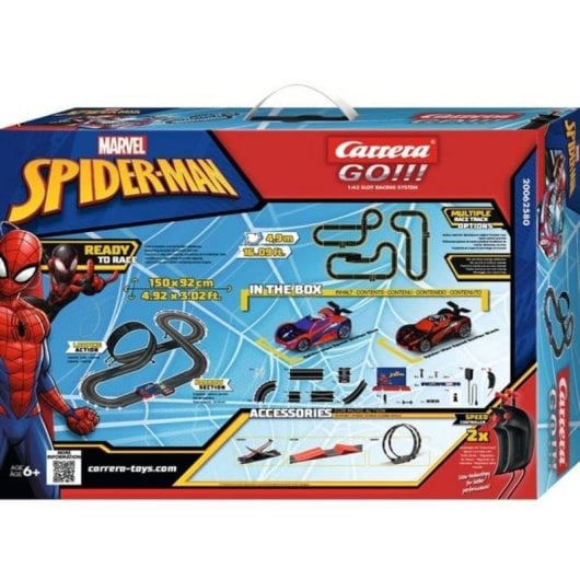 Set de pistas y coches de carreras Carrera Spider Racing Carrera GO!!! 1:43