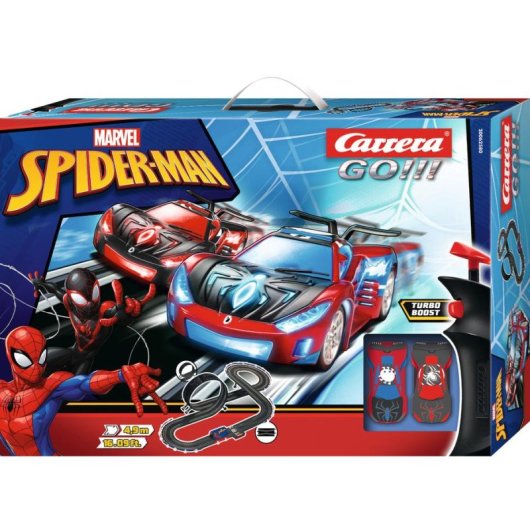 Set de pistas y coches de carreras Carrera Spider Racing Carrera GO!!! 1:43