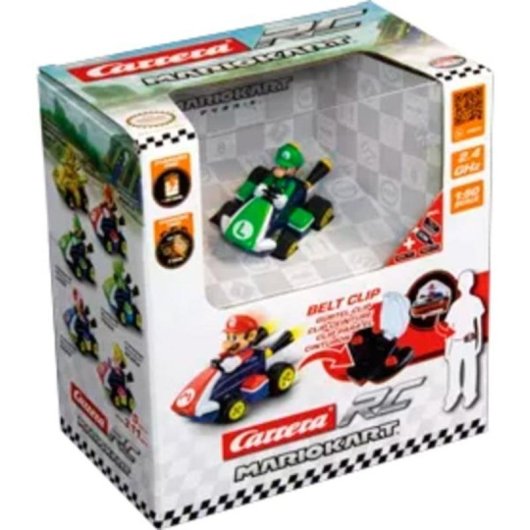 Voiture radiocommandée Carrera Mario Kart Mini RC Luigi 2.4 GHz