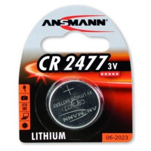 Pile bouton Ansmann CR2477 3V Lithium