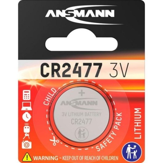 Pile bouton Ansmann CR2477 3V Lithium