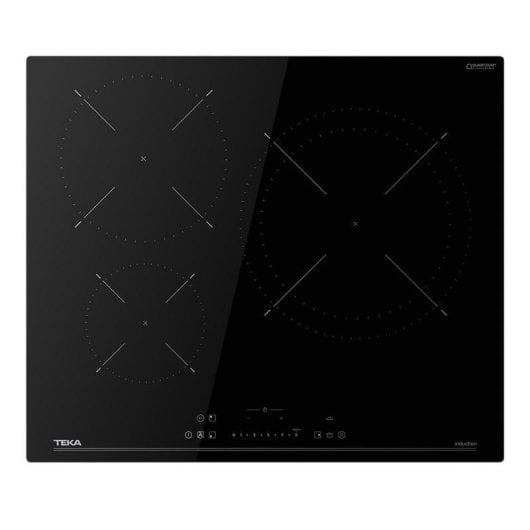 Plaque induction Teka 3 zones 7400W Verre céramique Touch Control