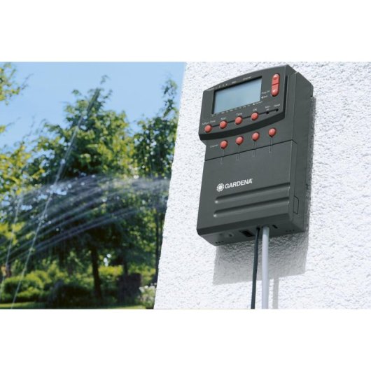 Cable de Conexión GARDENA 15 metros Gris para Alimentación