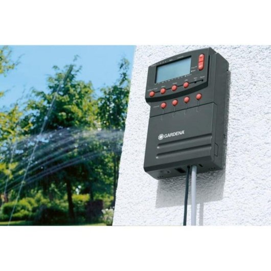 Cable de Conexión GARDENA 15 metros Gris para Alimentación