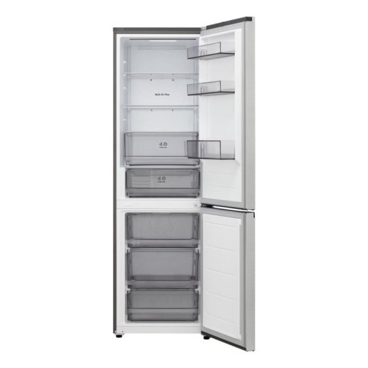 Frigorífico Combi LG GBBSJ11DPY Total No Frost 186 cm 333 L D Prateado WiFi