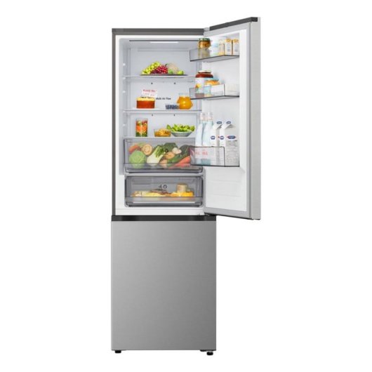 Frigorífico Combi LG GBBSJ11DPY Total No Frost 186 cm 333 L D Prateado WiFi