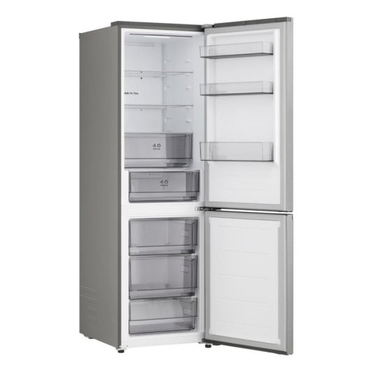 Frigorífico Combi LG GBBSJ11DPY Total No Frost 186 cm 333 L D Prateado WiFi