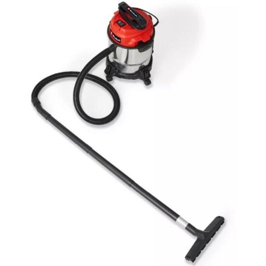 Aspirapolvere Industriale Einhell TC-VC 1812/1 S 1250W 12L Rosso Acciaio