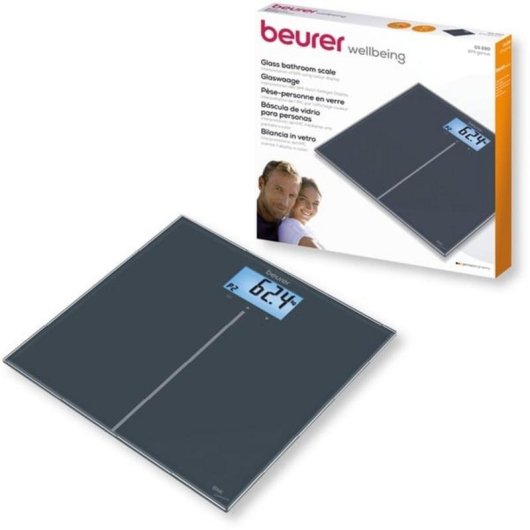 Pèse-personne électronique Beurer GS 280 BMI Genius Jusqu'à 180 kg IMC 10 utilisateurs Arrêt automatique