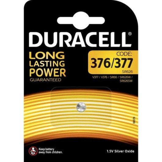 Pila Duracell SR66 Ossido di Argento 1,5V