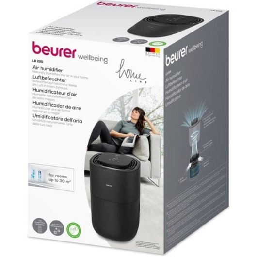 Umidificatore Beurer LB 200 Evaporazione 200 ml/h 3L Nero