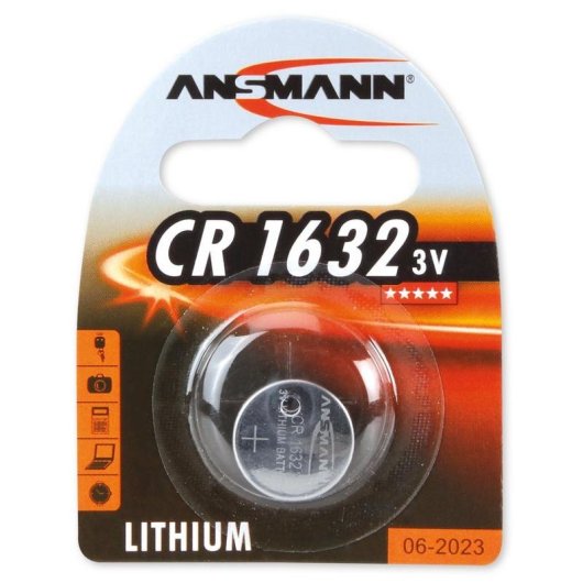 Knopfzelle Ansmann CR1632 3V 120 mAh Lithium