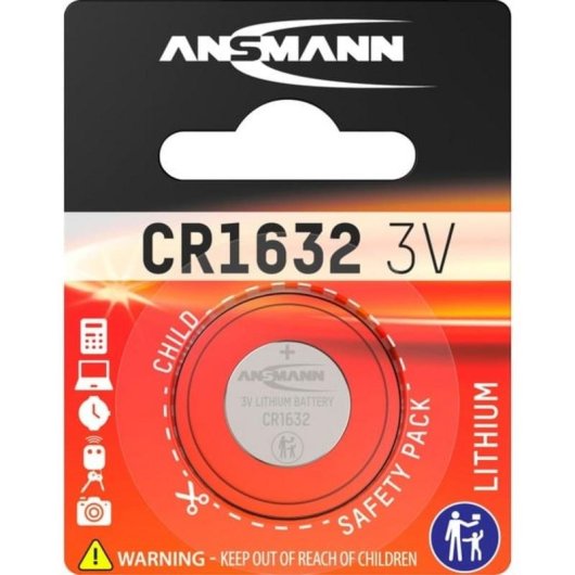 Knopfzelle Ansmann CR1632 3V 120 mAh Lithium