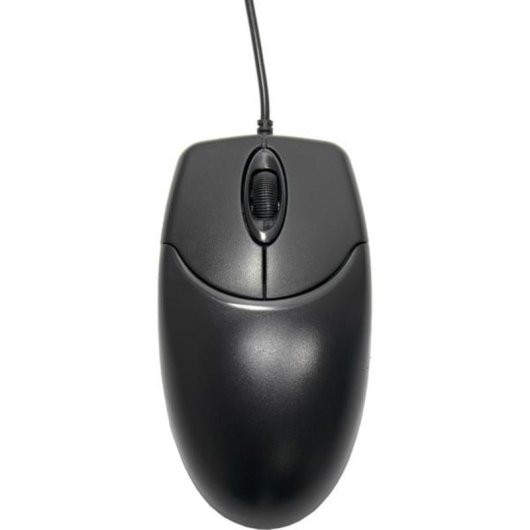 Teclado Inter-Tech KB-102DE de membrana con ratón óptico 1000 ppp alemán