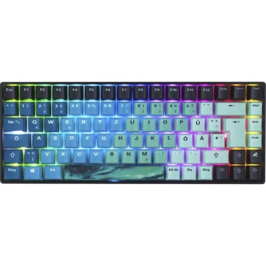 Teclado Sharkoon Skiller SGK50 S3 Ultimate Rev2 mecánico compacto 75 % RGB