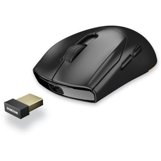 Ratón Sharkoon SKILLER SGM25W Gaming RGB Kabellos 12000DPI Schwarz