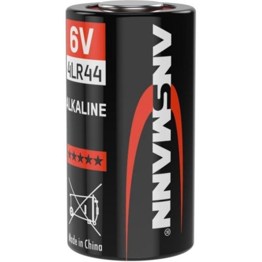 Pilha botão Ansmann 4LR44 Alcalina 6V 155 mAh