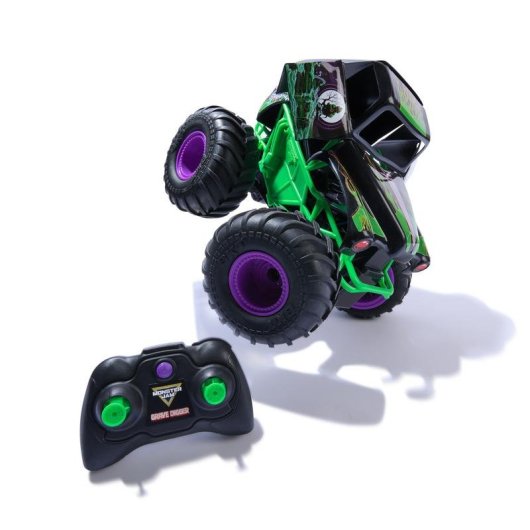 Camion Radiocomandato Monster Jam Grave Digger 1:15 Smash & Bash