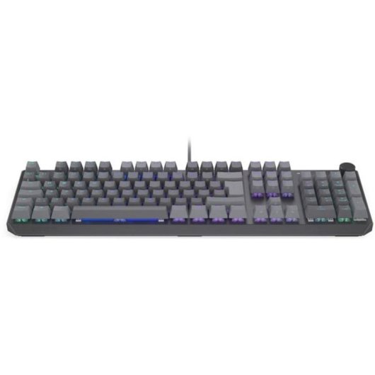 Teclado Endorfy Thock V2 mecánico con switches ENDORFY Red y RGB gris