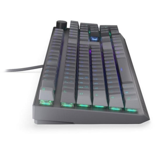 Teclado Endorfy Thock V2 mecánico con switches ENDORFY Red y RGB gris