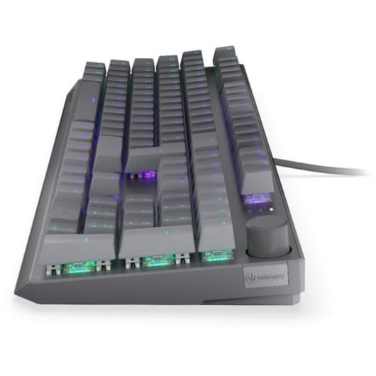 Teclado Endorfy Thock V2 mecánico con switches ENDORFY Red y RGB gris