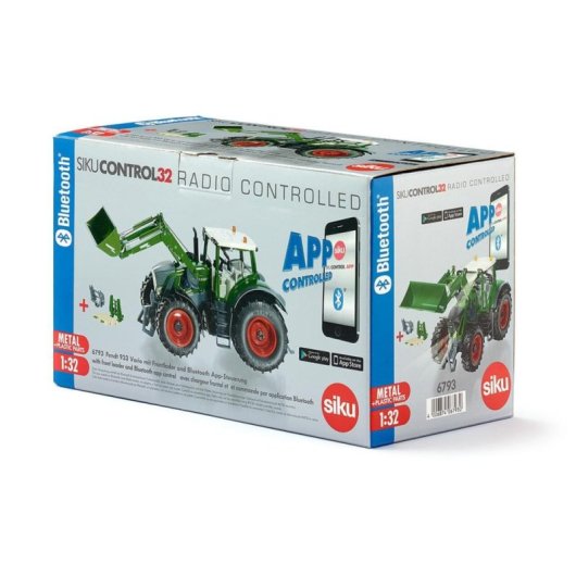Tractor Siku 6793 1:32 Bluetooth con control remoto