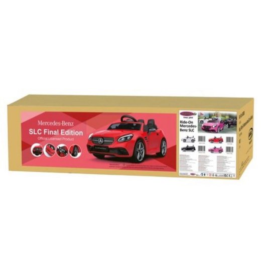 Vehículo eléctrico infantil Jamara Mercedes-Benz SLC 12V 2 velocidades Rojo