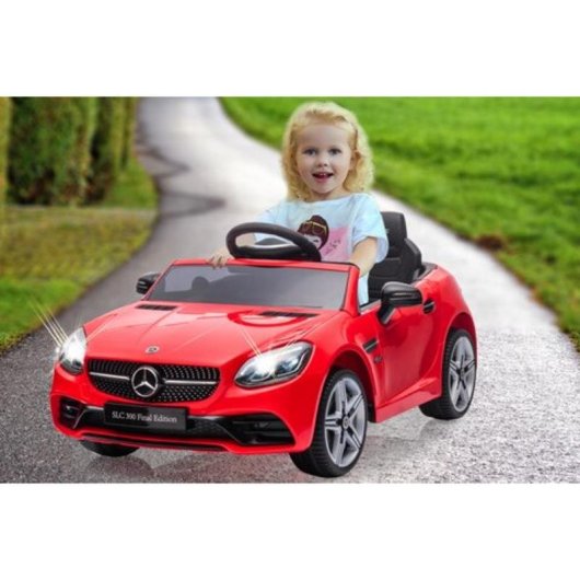 Vehículo eléctrico infantil Jamara Mercedes-Benz SLC 12V 2 velocidades Rojo