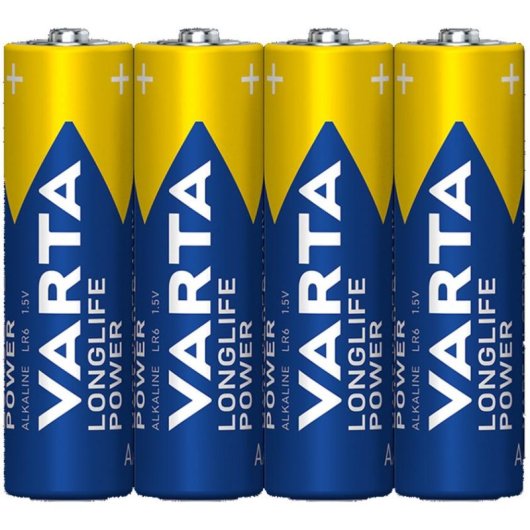 Pile Alcaline VARTA High Energy AA 1,5V Pack 4